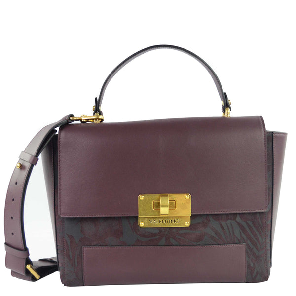 VALENTINO BAGS Boston Damen Handtasche Bordeaux VLBP2UB