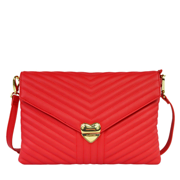 VALENTINO BAGS Rapunzel Special Clutch/Umhängetasche Rot