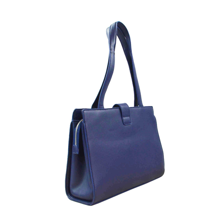 VALENTINO BAGS Craft Handtasche Blu / Multicolor